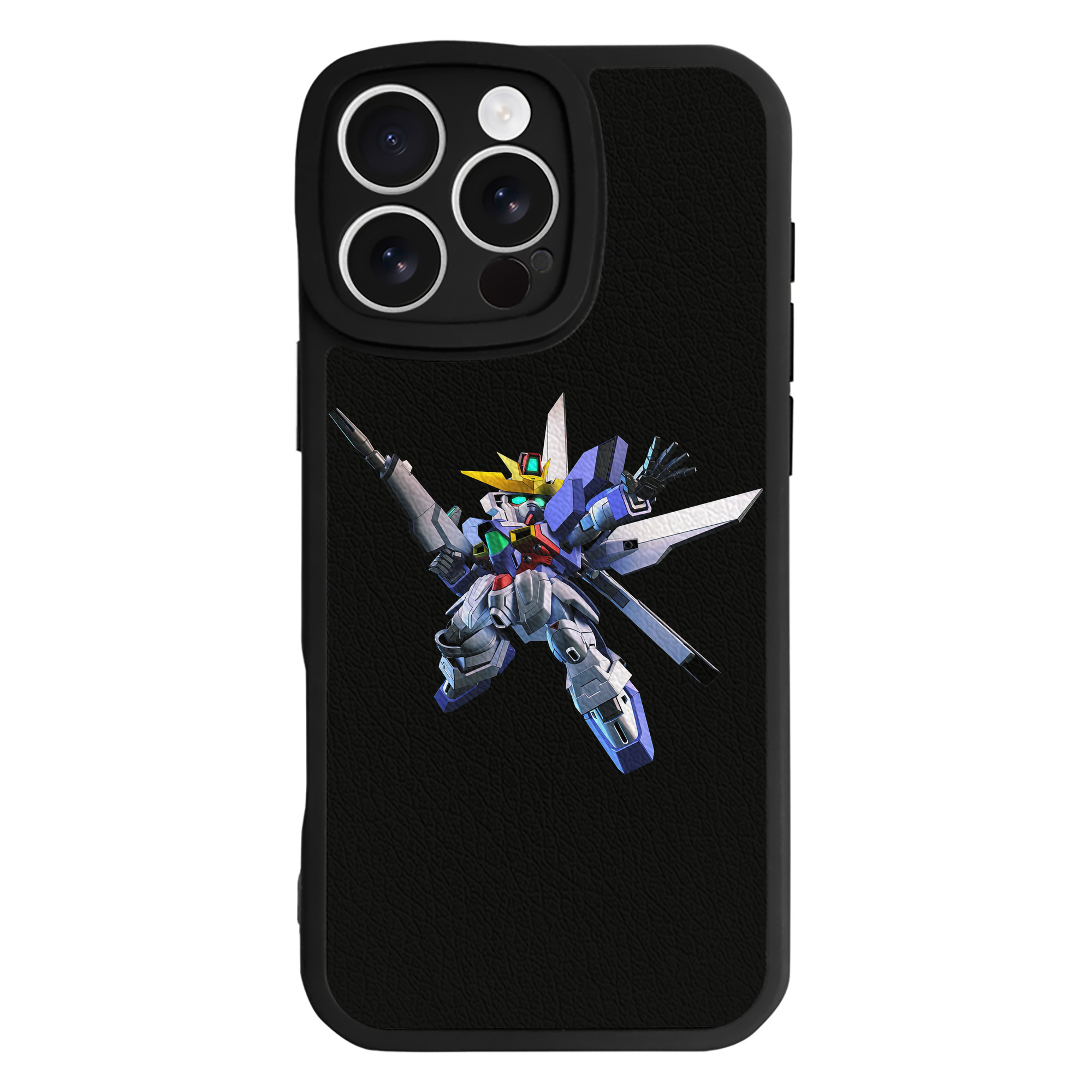 （画像用） 機動戦士ガンダム Mobile Suit Gundam 【iPhone 16シリーズ対応】シリコンスマホケース（レザー調） 材質：シリコン